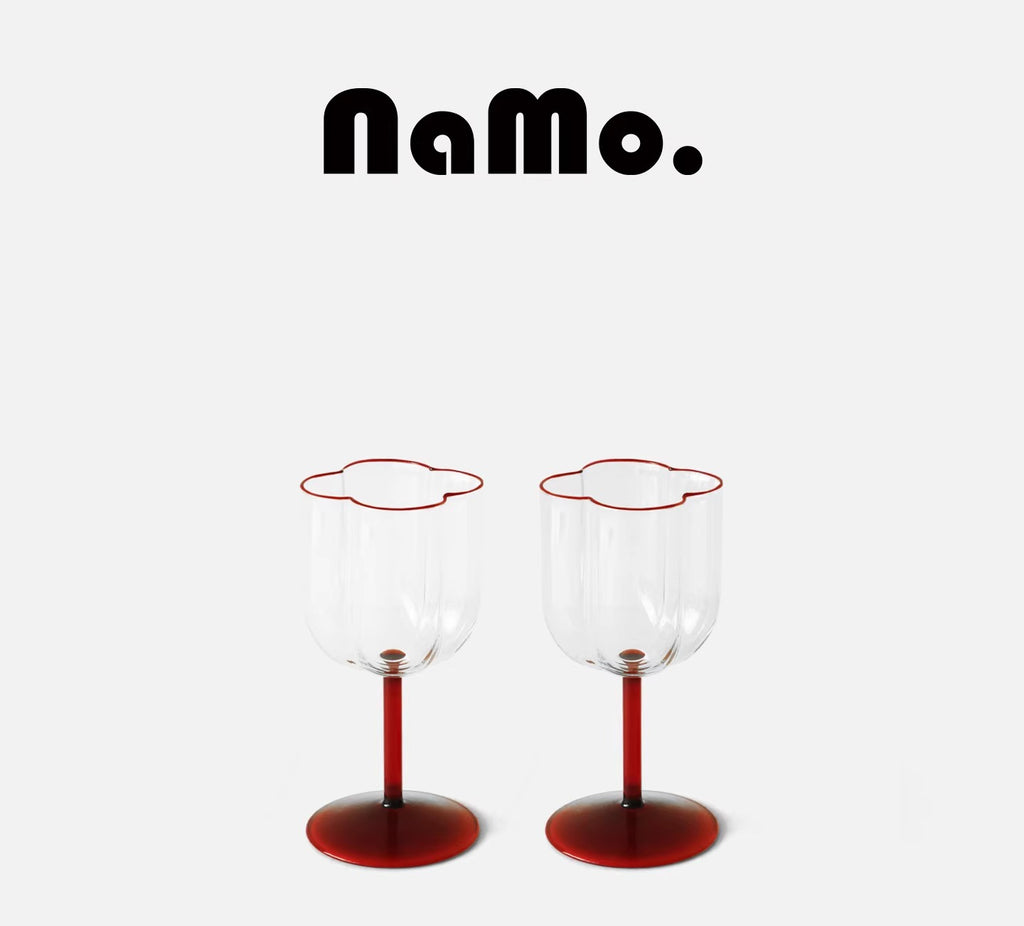 Red Wine Glass Set Champagne Flutes and Stemmed Glasses for Home Use