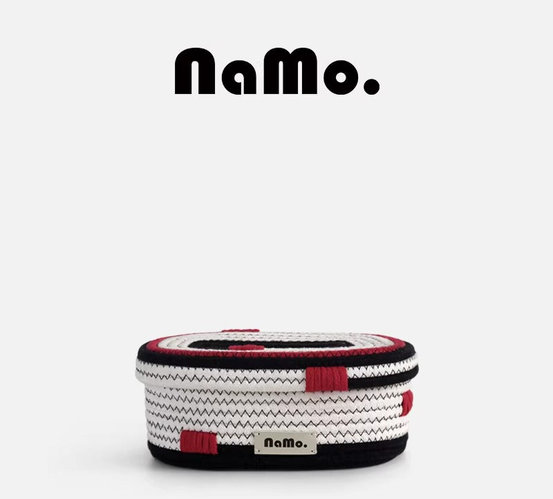 Hand-woven Cotton Tissue Box / Table Napkin Holder