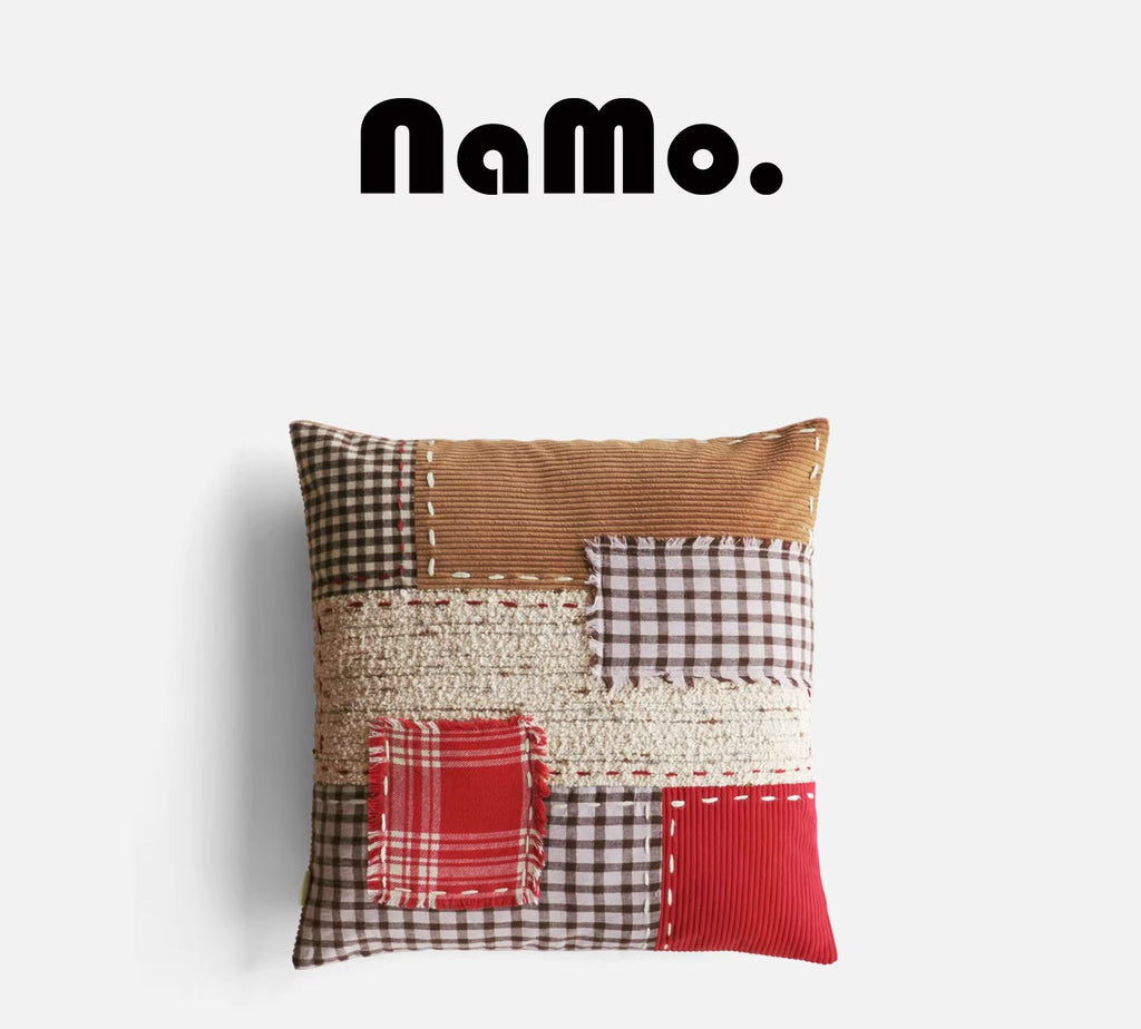 Denim Pillows, Square Pillows, Mushroom-Shaped Lumbar Pillows