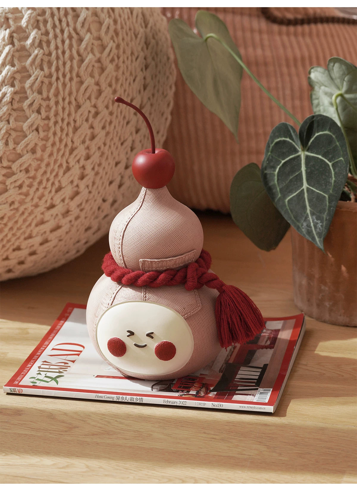 Cute Gourd Ornament for Desktop Bookshelves and Home Decor