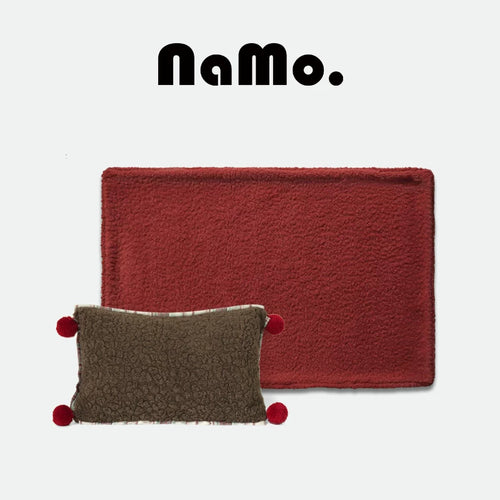 2-in-1 Pillow, Blanket, and Throw Foldable Backrest and Lumbar Pillow