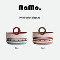Handmade Picnic Basket, Handwoven Storage Basket, Shopping Basket, Travel & Leisure Bag