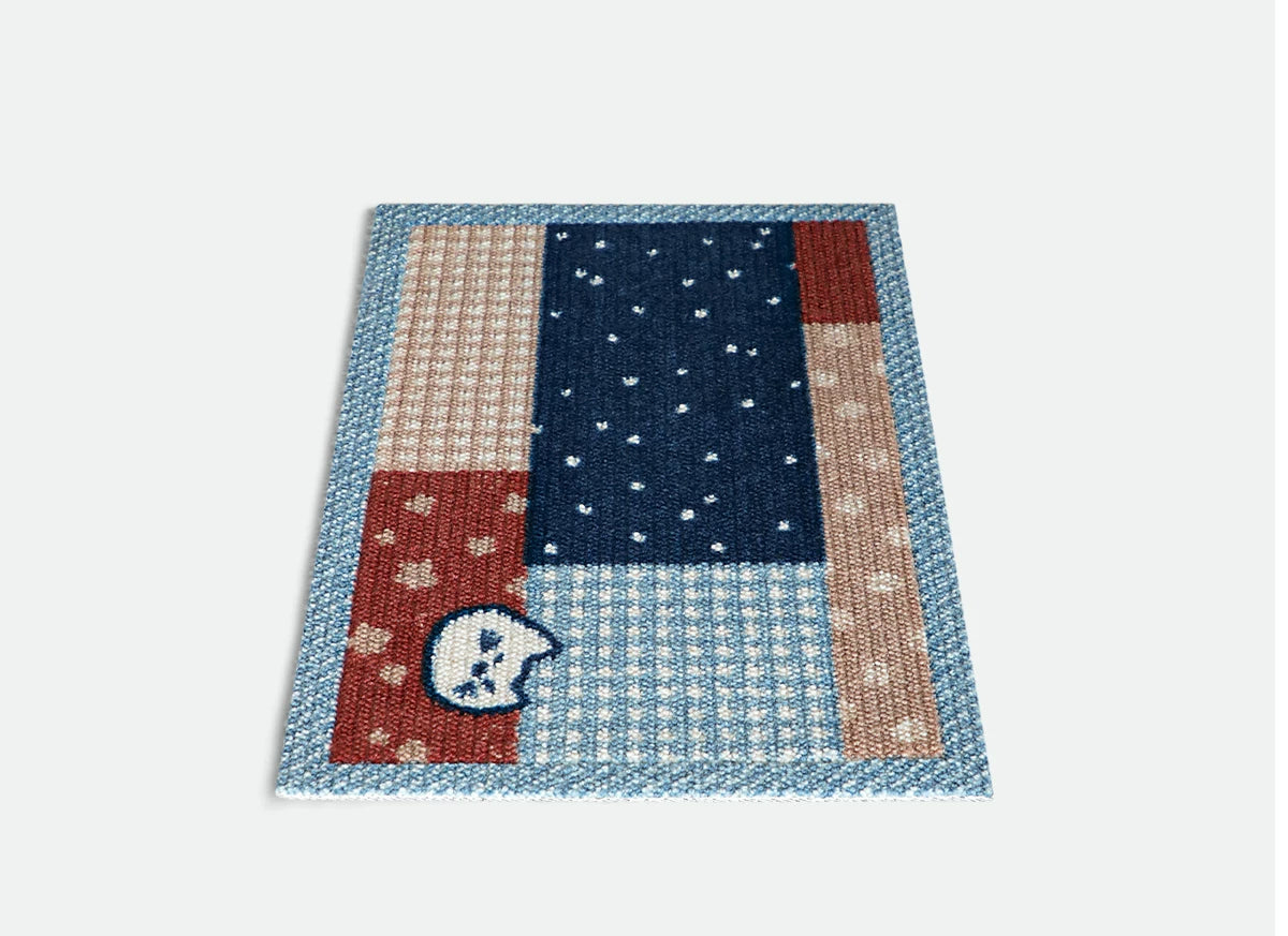 Cute Cat-Printed Entryway Rug: Waterproof and Non-Slip Doormat