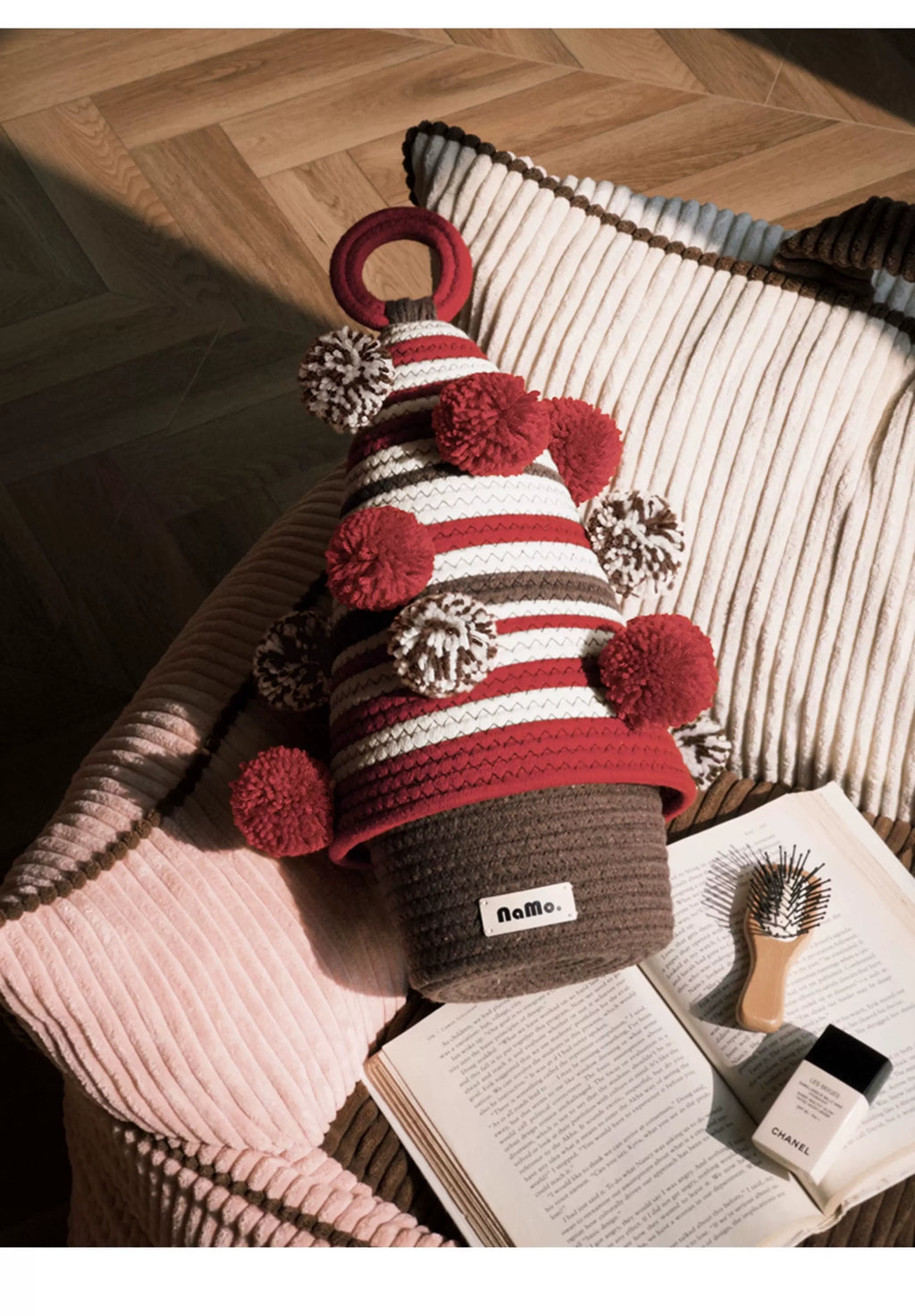 Handwoven Storage Basket for Miscellaneous Items