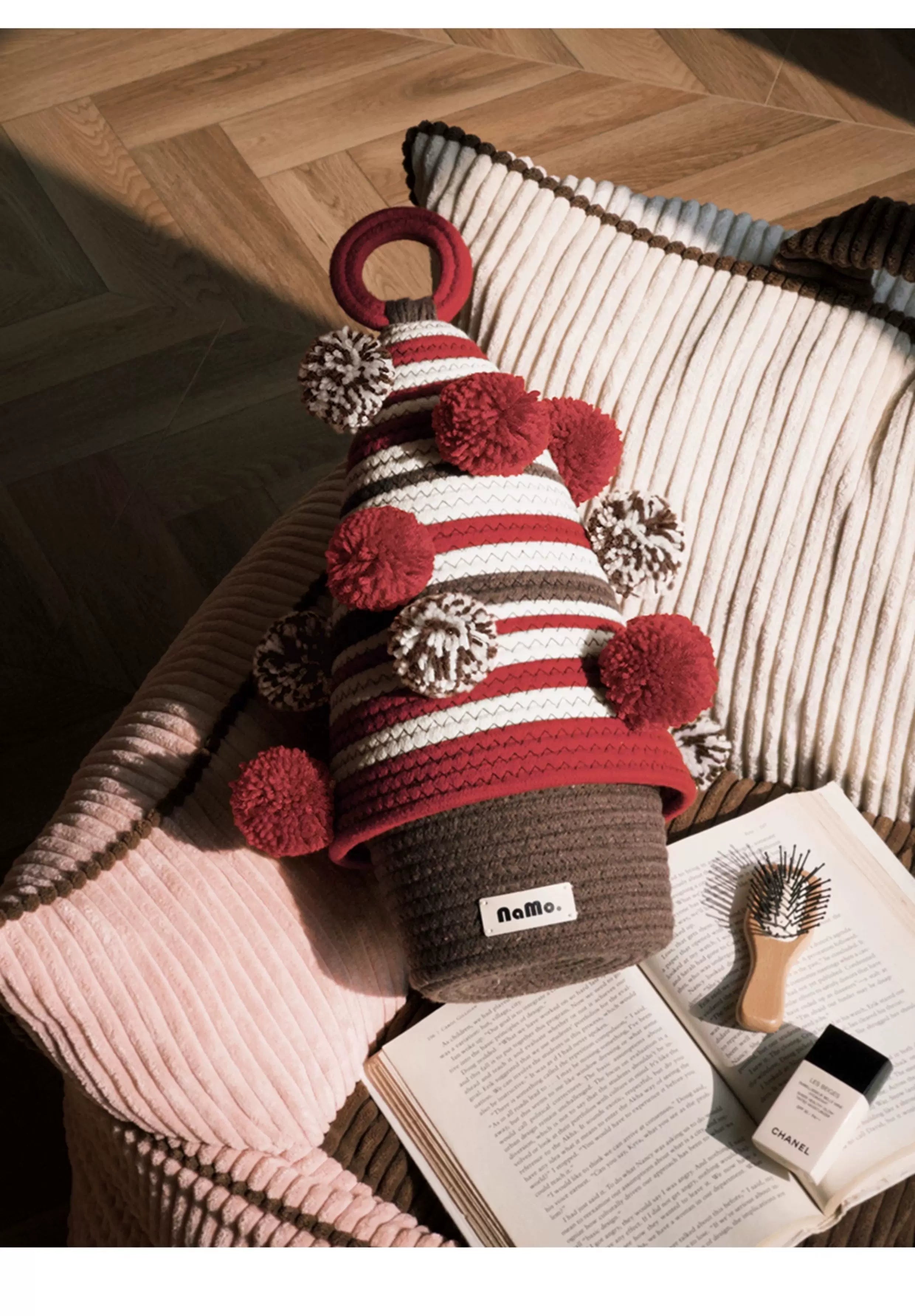 Handwoven Storage Basket for Miscellaneous Items