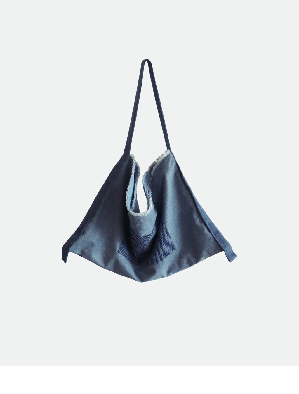 Denim Blue Shoulder Bag / Casual Tote Bag