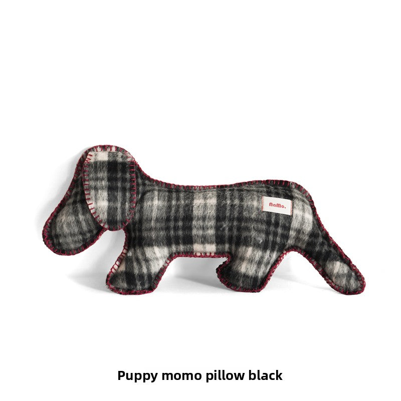 Dachshund Pillow, Plush Toy, Sofa, Bone-Shaped, Lumbar Pillow, Bedside Pillow