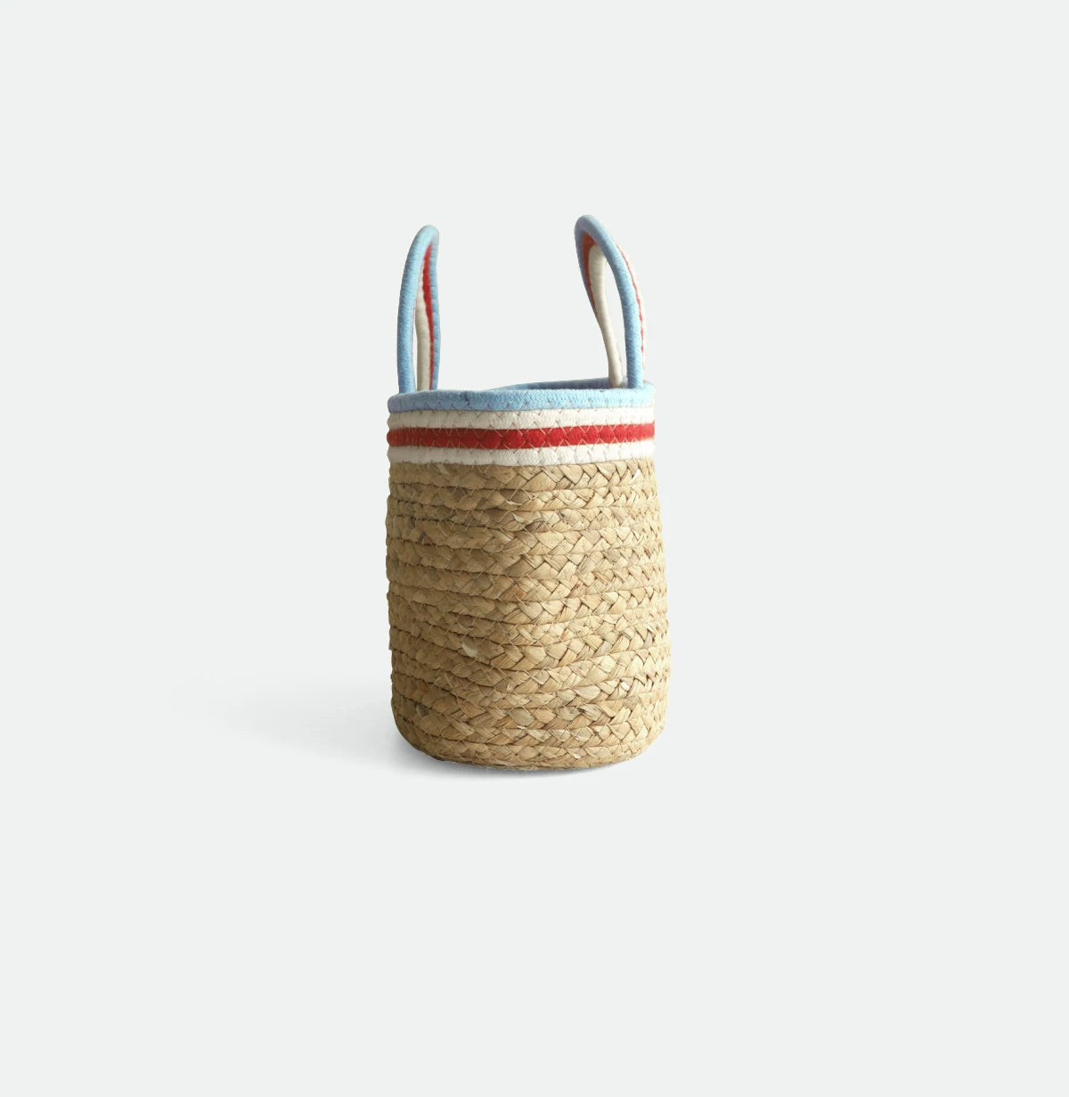 Handwoven Handbag-Style Storage Basket for Groceries and Fruit—Large Capacity