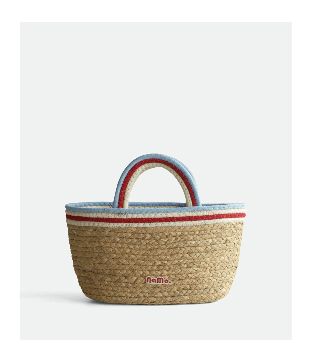 Handwoven Handbag-Style Storage Basket for Groceries and Fruit—Large Capacity