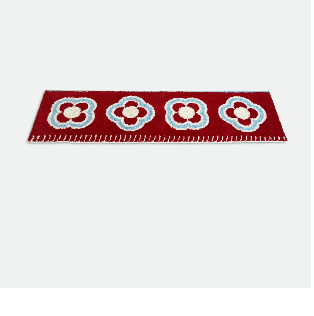 Thick, Rectangular Rug for Bedside, Bedroom, or Walk-In Closet