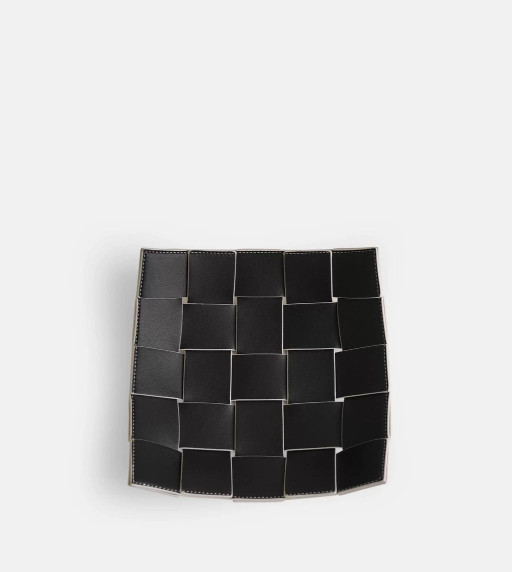 Affordable Luxury Woven Leather Jewelry Organizer