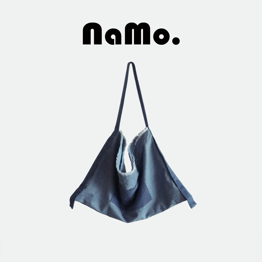 Denim Blue Shoulder Bag / Casual Tote Bag