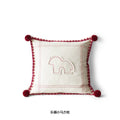 Cute Pony-Printed Alphabet Pillow for the Bedroom