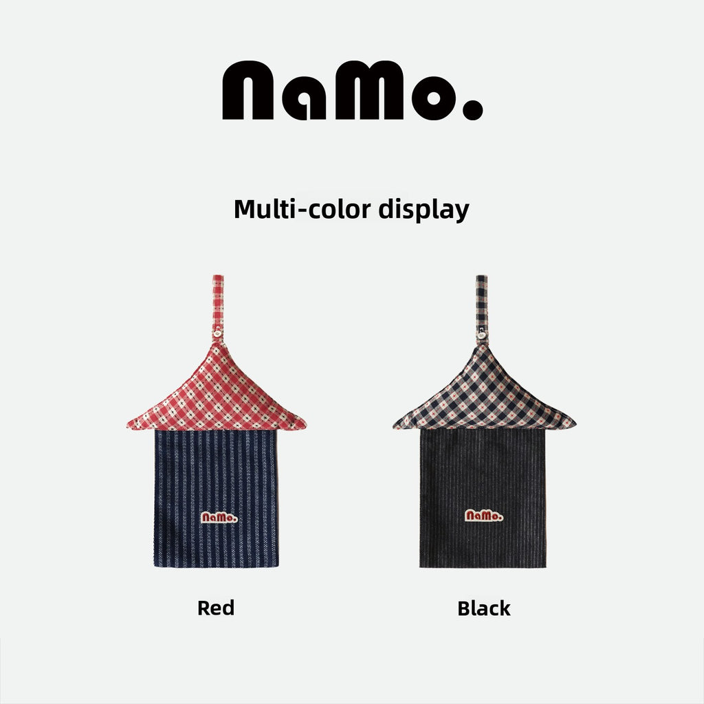 Hanging Tissue Holder: Creative Car Tissue Storage Pouch and Tissue Dispenser