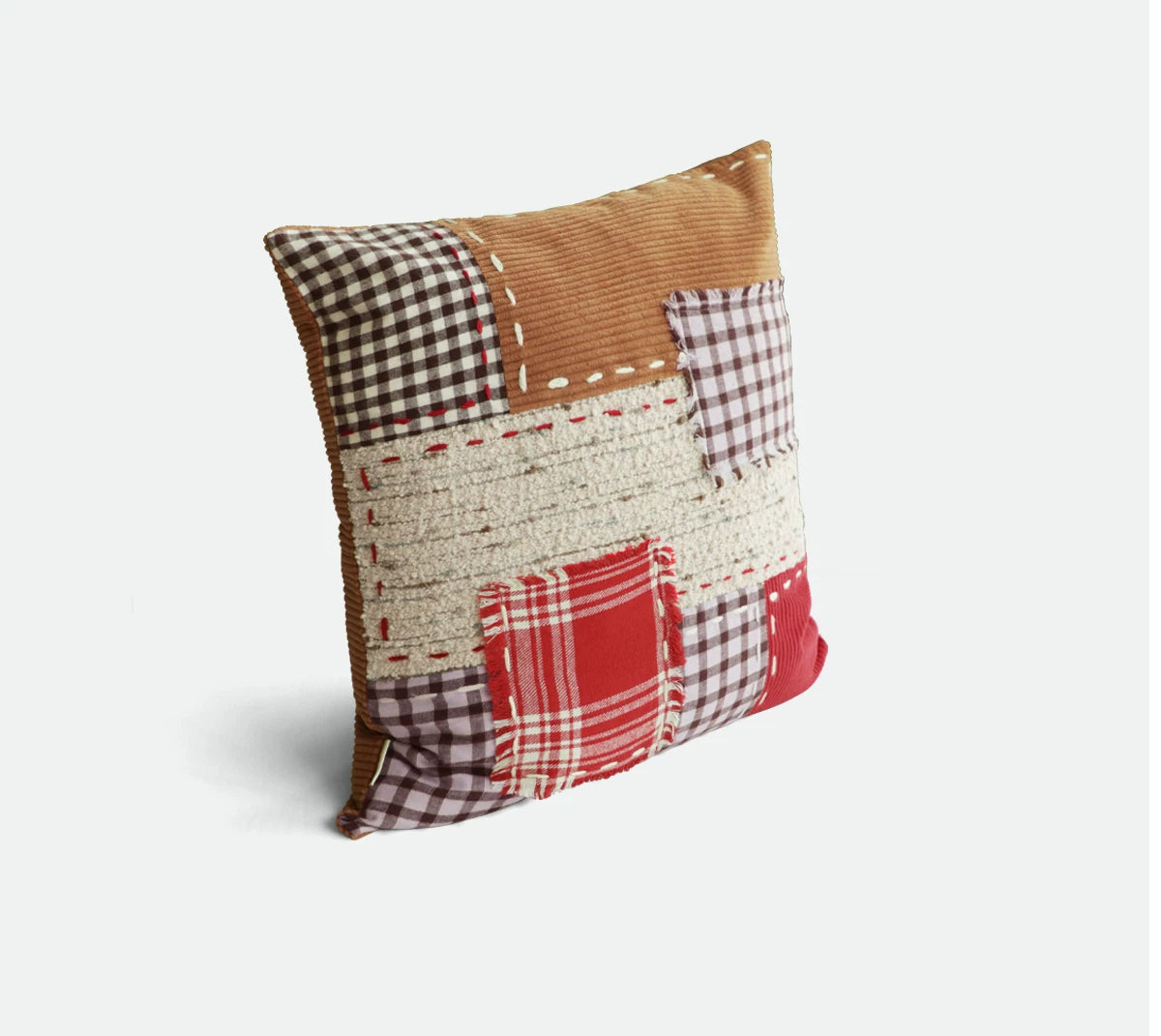 Denim Pillows, Square Pillows, Mushroom-Shaped Lumbar Pillows