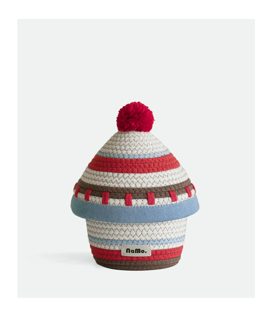 Handwoven Home Storage Basket for Miscellaneous Items, Toys, and Snacks