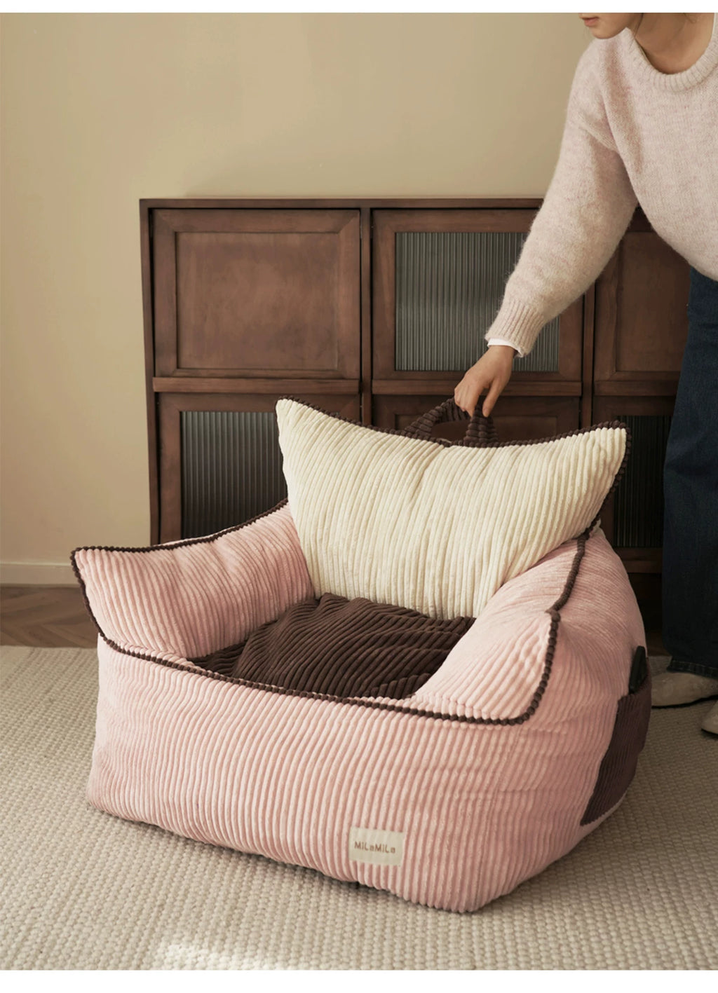 Lounge Chair Series Home Bedroom Single-Seater Relaxation Chair, Balcony Sofa, Tatami Seat