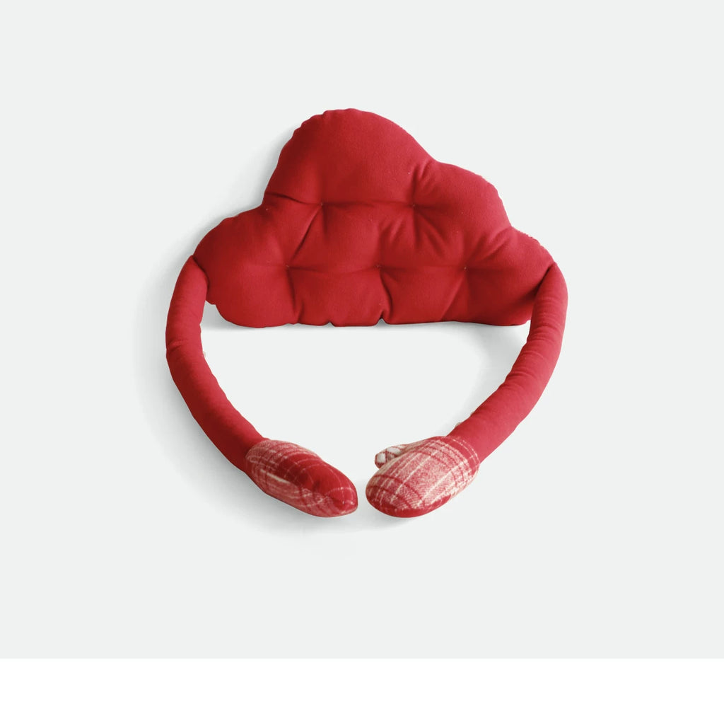 Cute Cloud-Shaped Rectangular Pillow—A Perfect Home Decor Gift