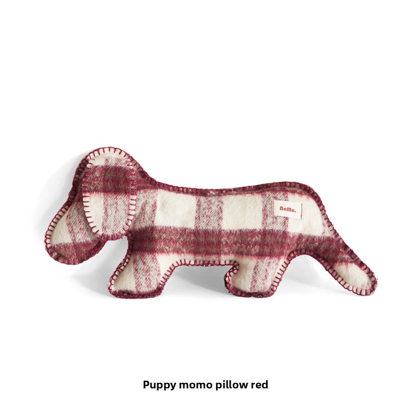 Dachshund Pillow, Plush Toy, Sofa, Bone-Shaped, Lumbar Pillow, Bedside Pillow