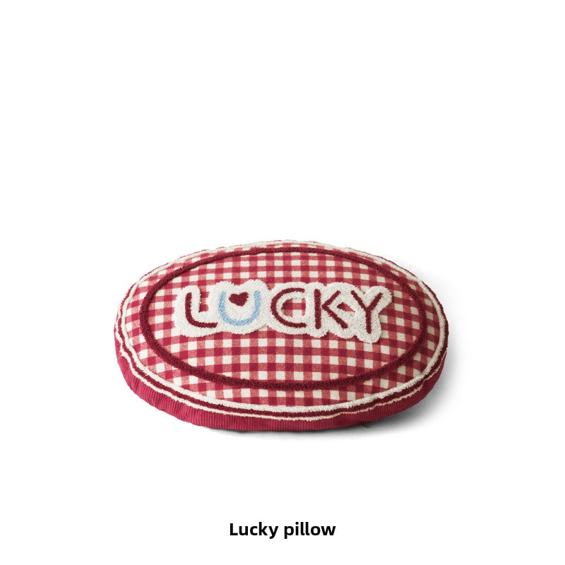 Cute Pony-Printed Alphabet Pillow for the Bedroom