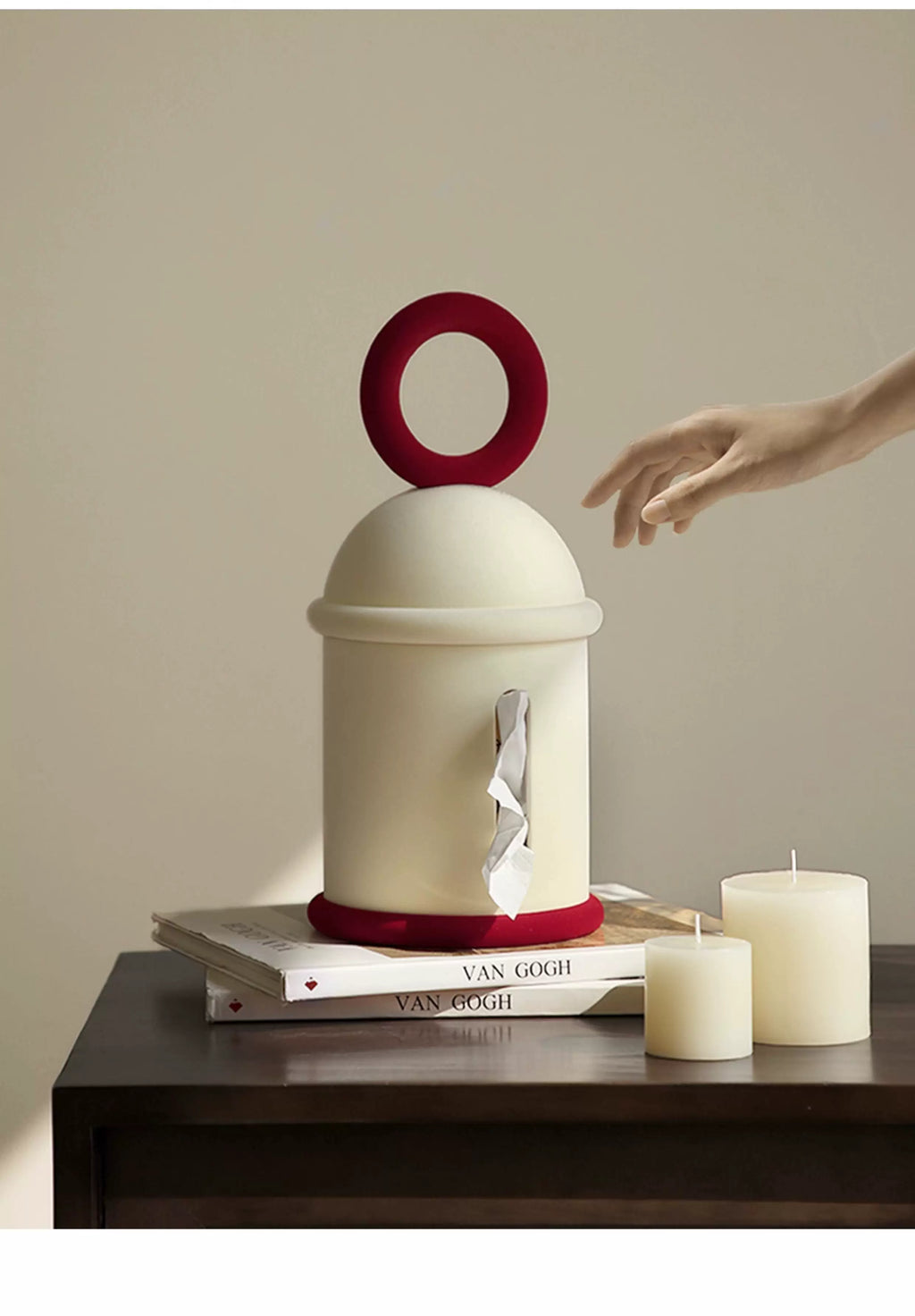 Tissue box, desk ornament