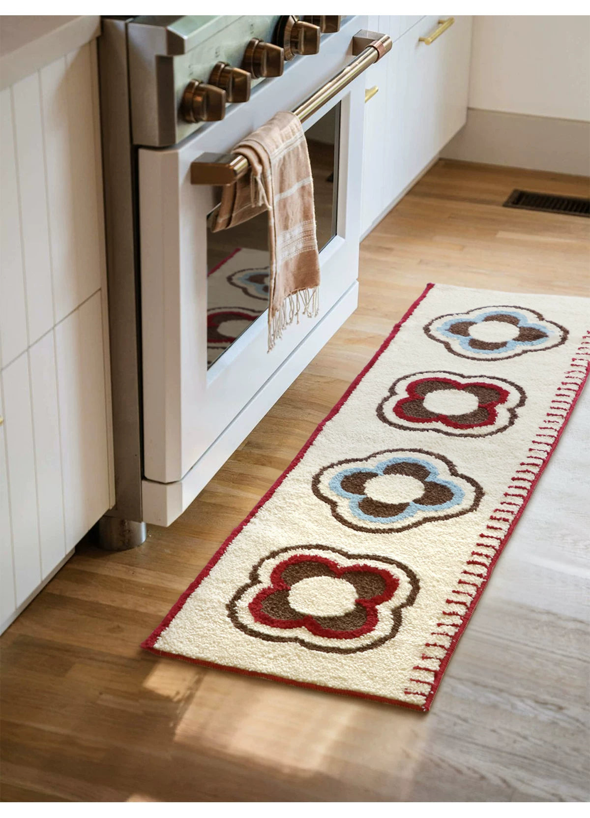 Thick, Rectangular Rug for Bedside, Bedroom, or Walk-In Closet