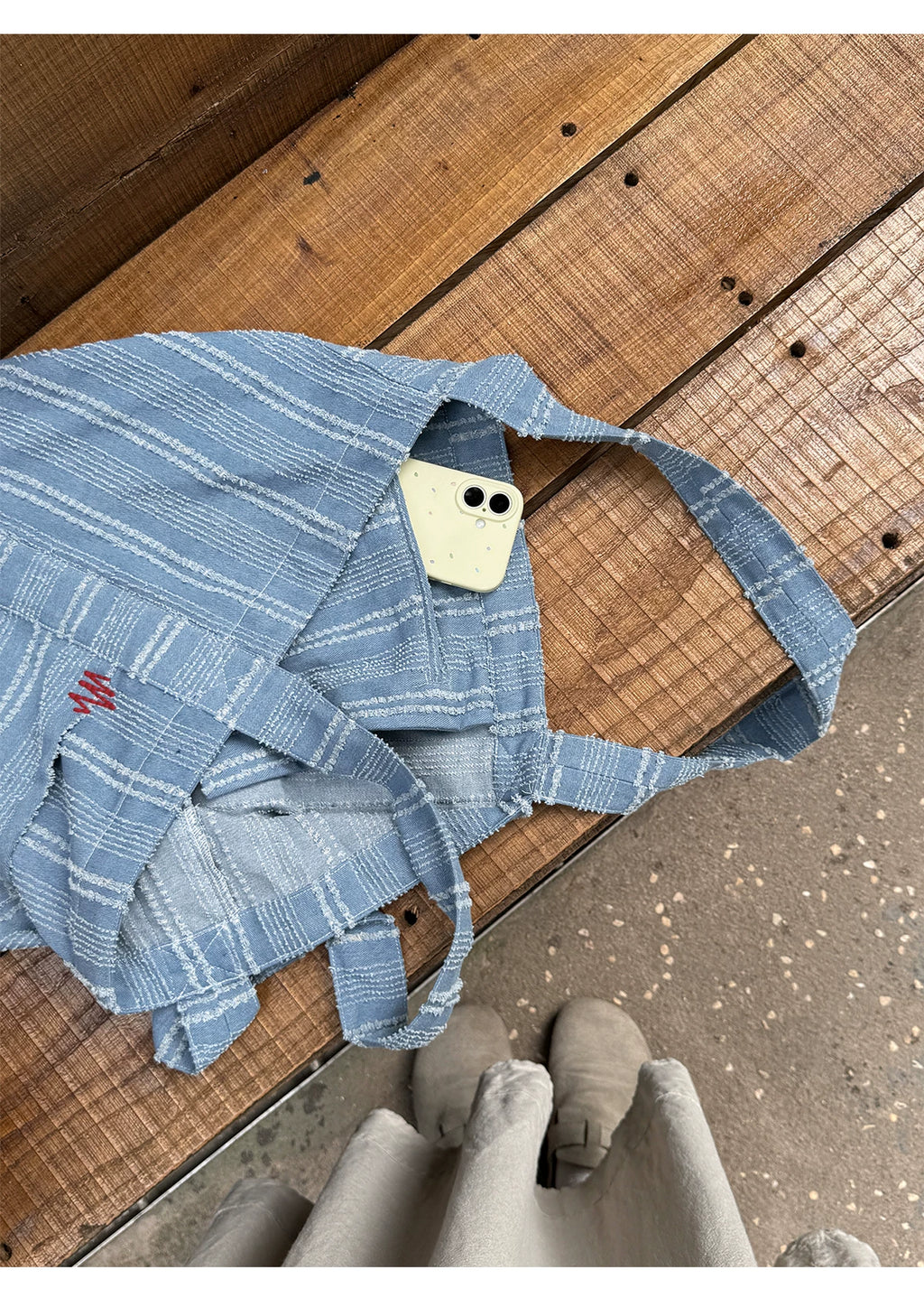 Large-Capacity Denim Bag, Commuter Shoulder Bag, Tote Bag, Women's Handbag