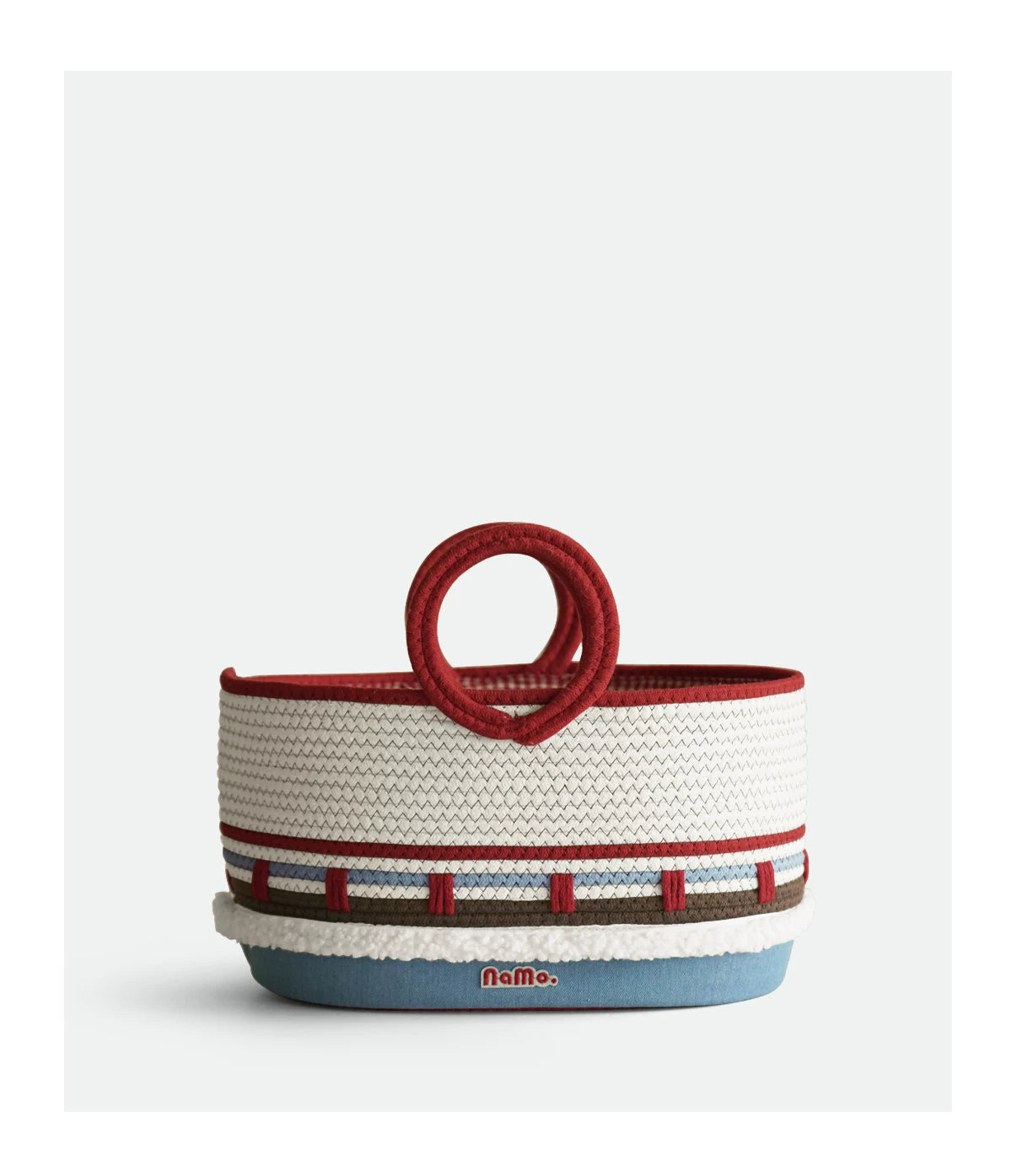 Handmade Picnic Basket, Handwoven Storage Basket, Shopping Basket, Travel & Leisure Bag