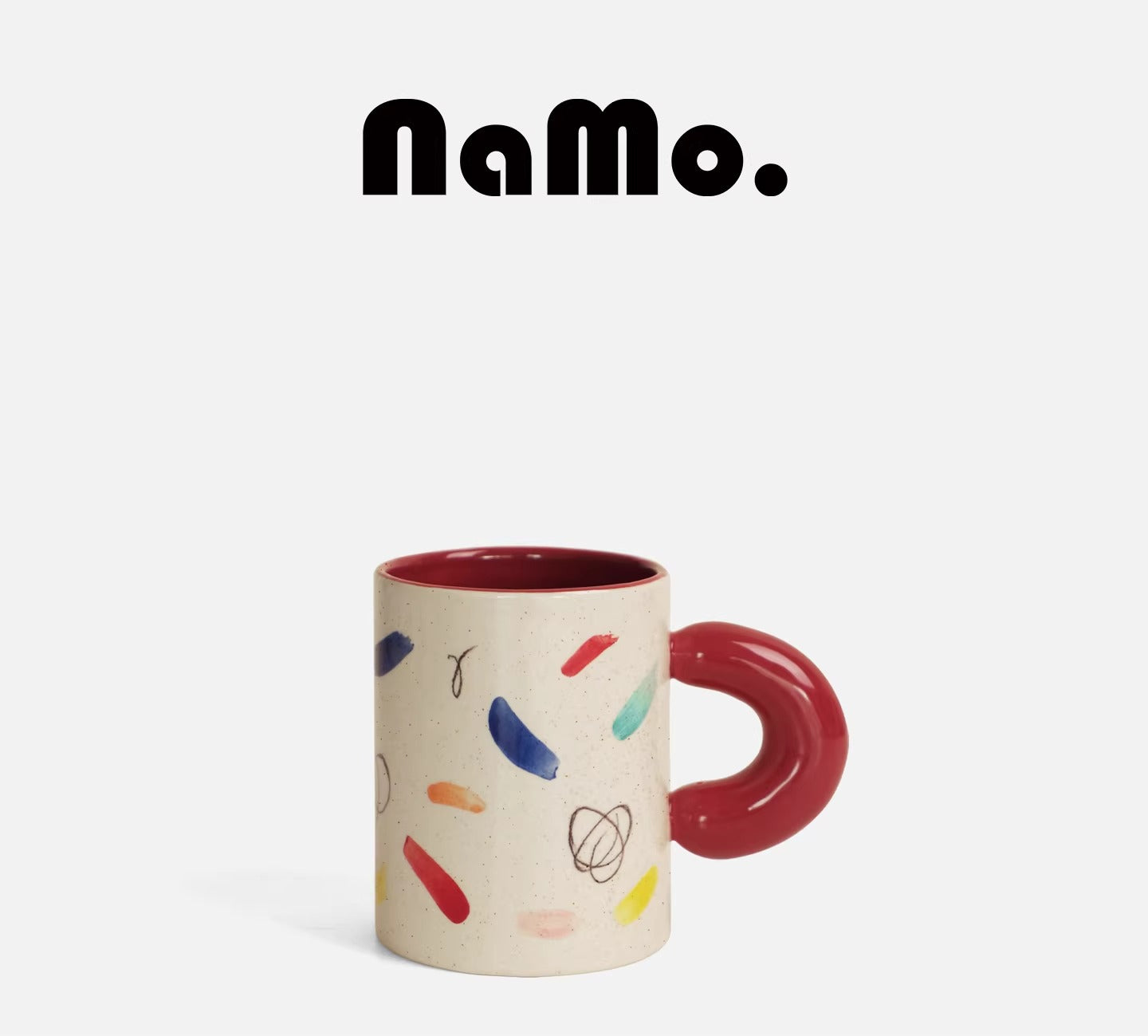 Ceramic Painted Mug: For Home and Office Use