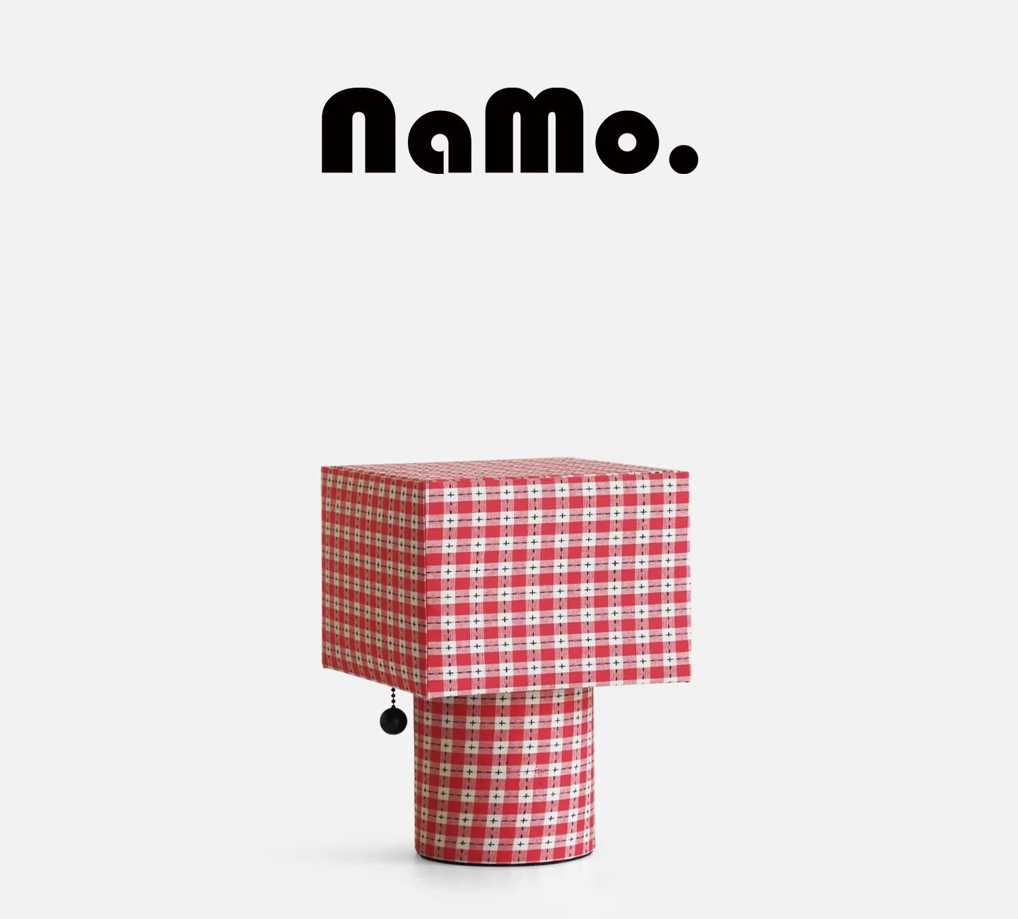 Retro Checkered Decorative Table Lamp, Night Light, Bedroom Bedside Ambient Light